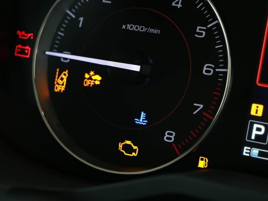 Imagen del tablero de un coche