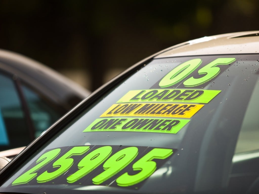 Imagen de un auto de segunda mano