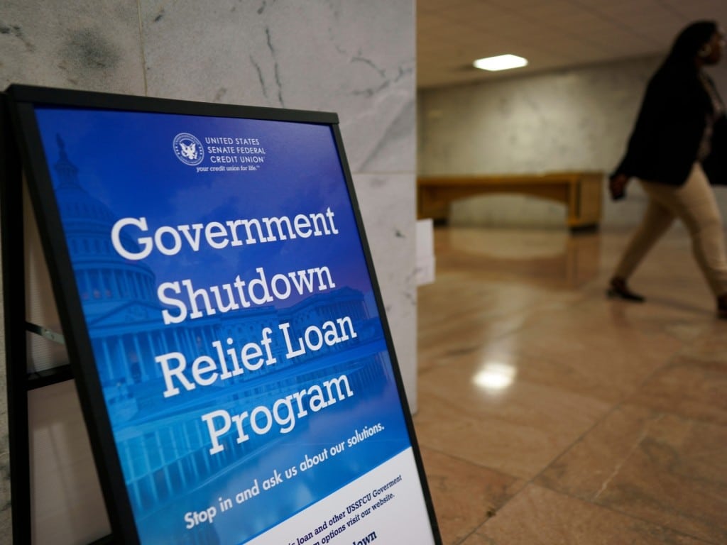 Imagen de un plan para los trabajadores federales durante el cierre del Gobierno