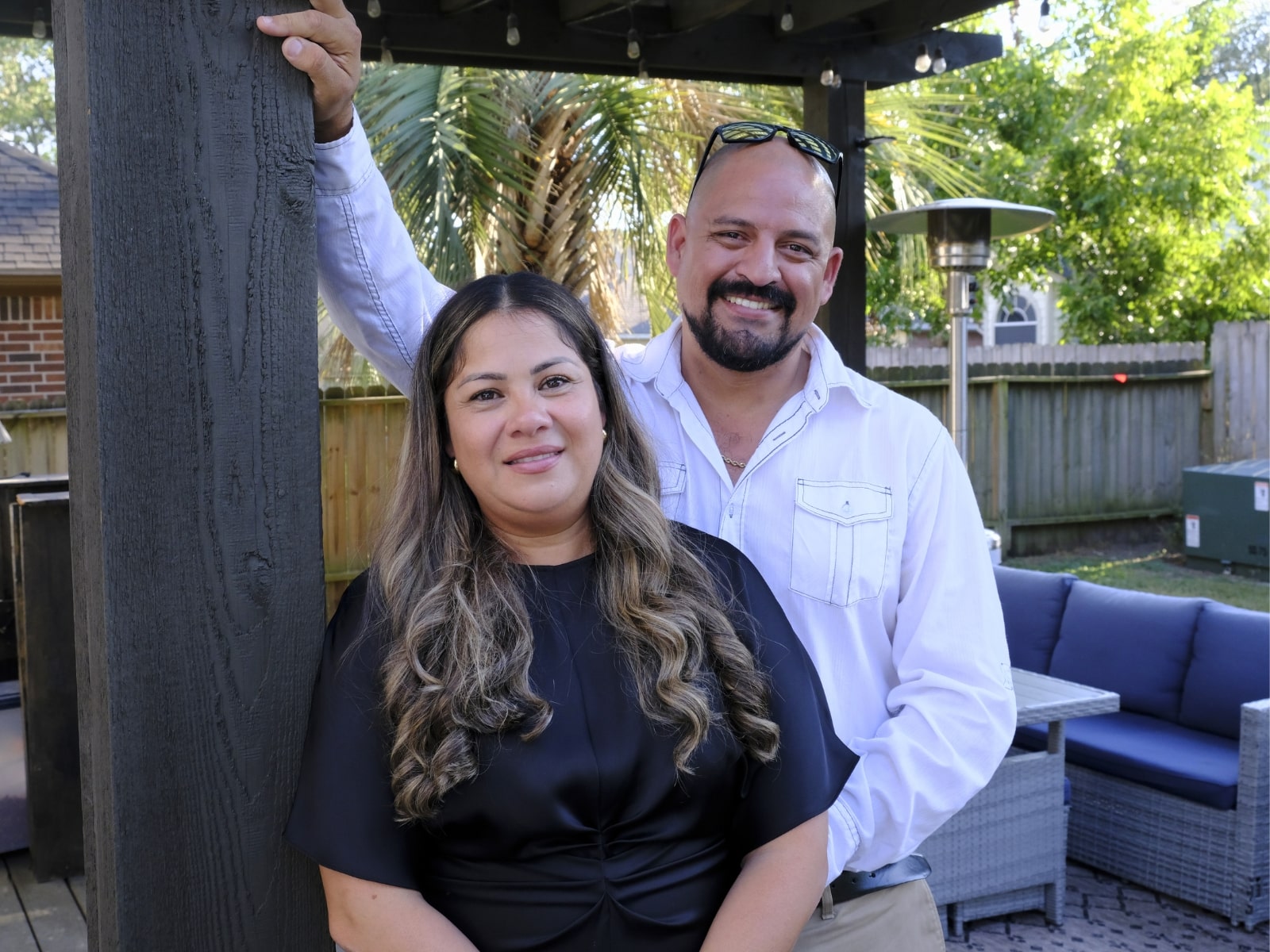 Foto de los esposos Ortega