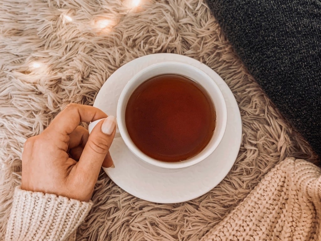 Foto de una tasa de te