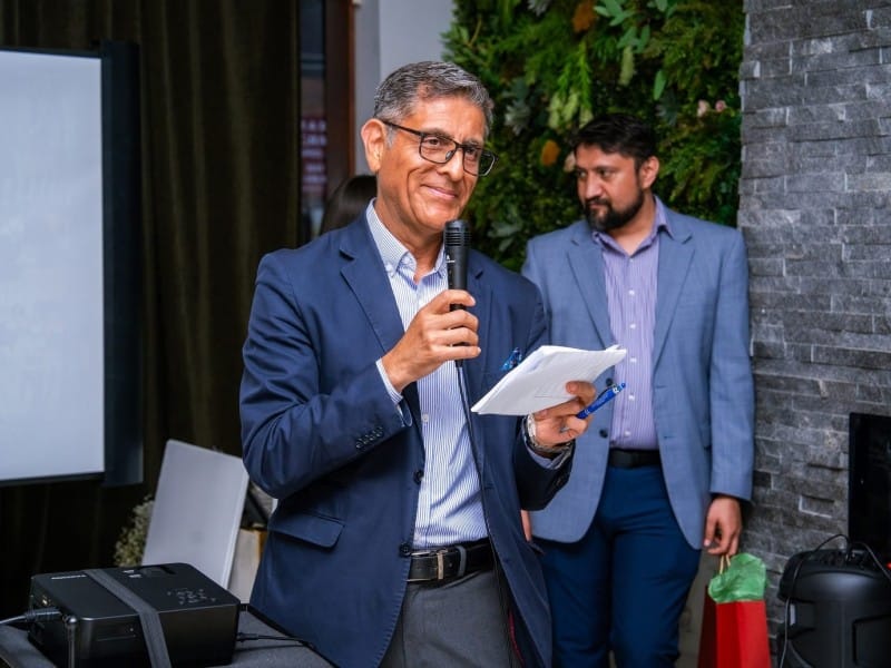 Foto de Ramiro Atristaín, economista, profesor universitario