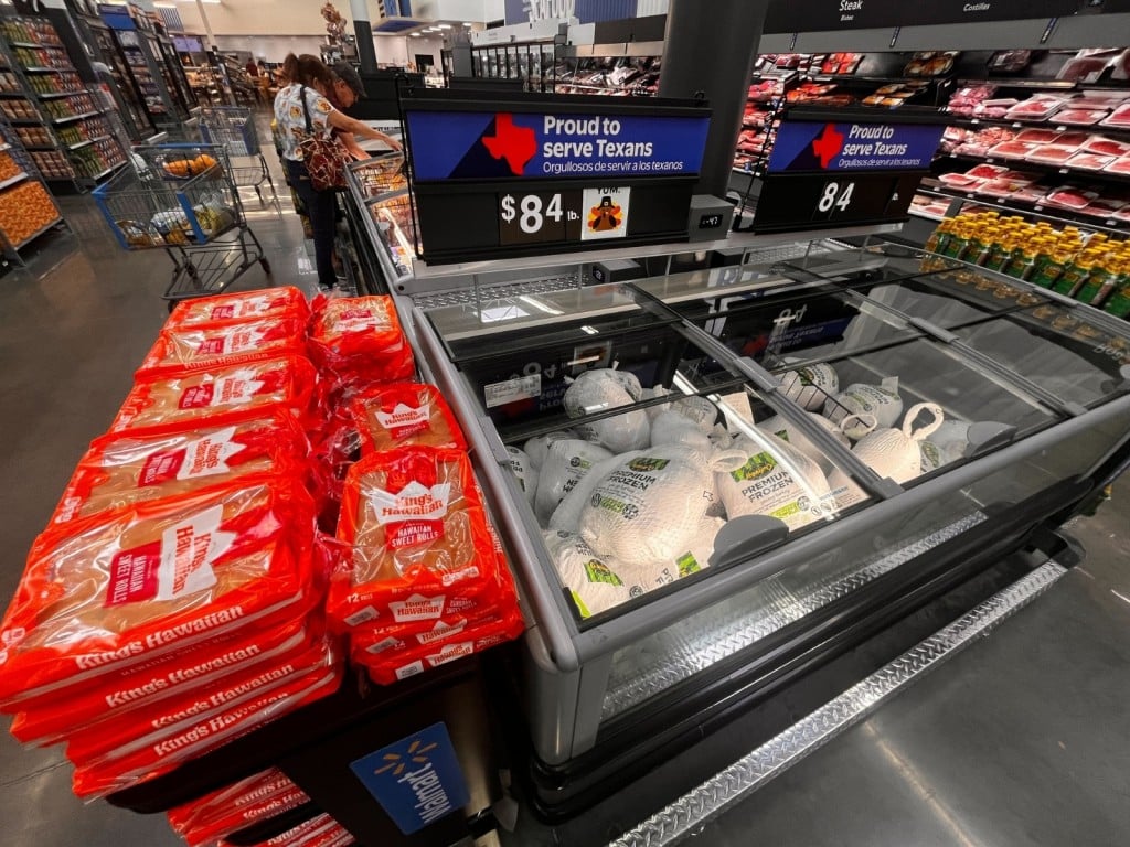 Precios de Walmart en Houston, Texas. 17 de noviembre de 2025.