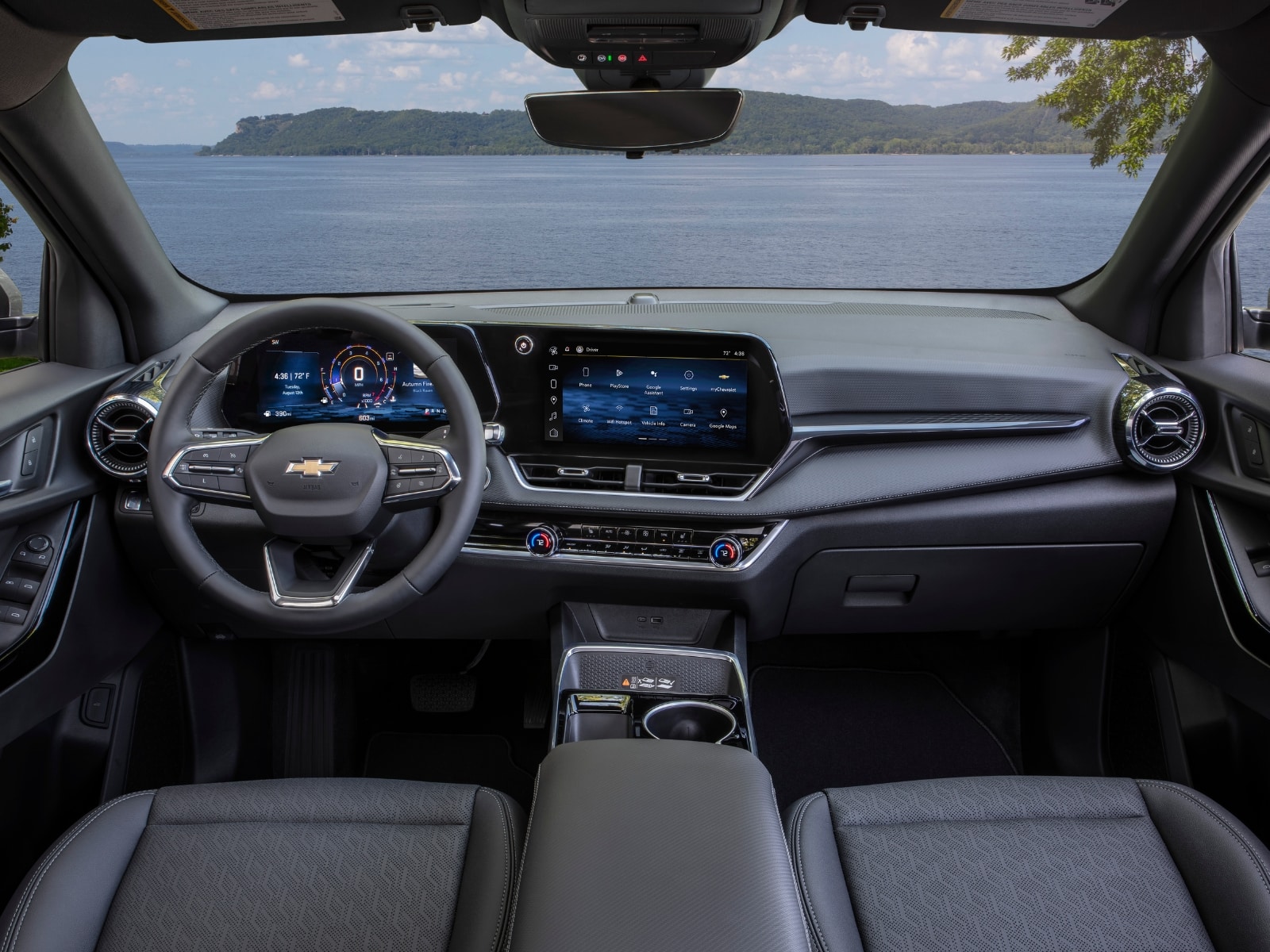Vista interior del Chevrolet Equinox 2026