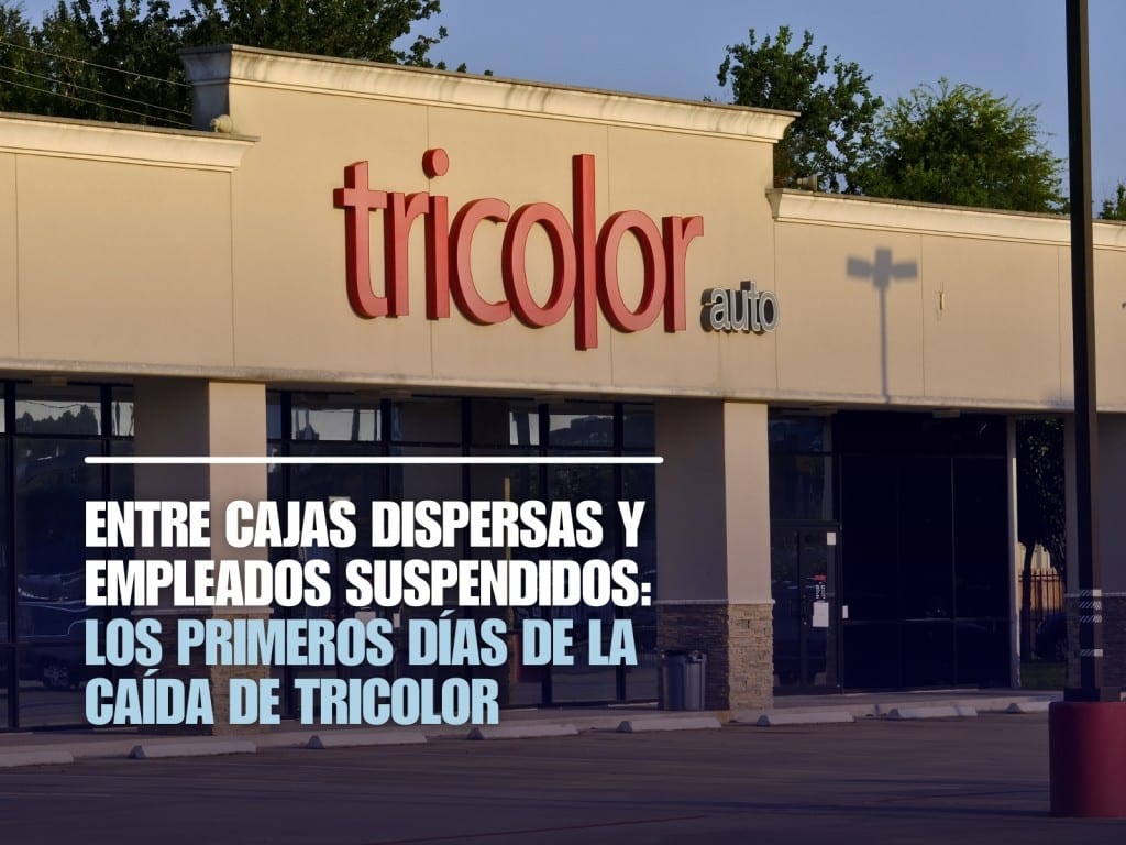 Fachada de uno de los concesionarios de Tricolor en Houston, Texas