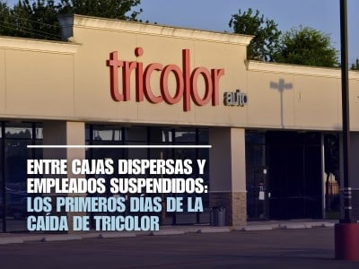 Fachada de uno de los concesionarios de Tricolor en Houston, Texas