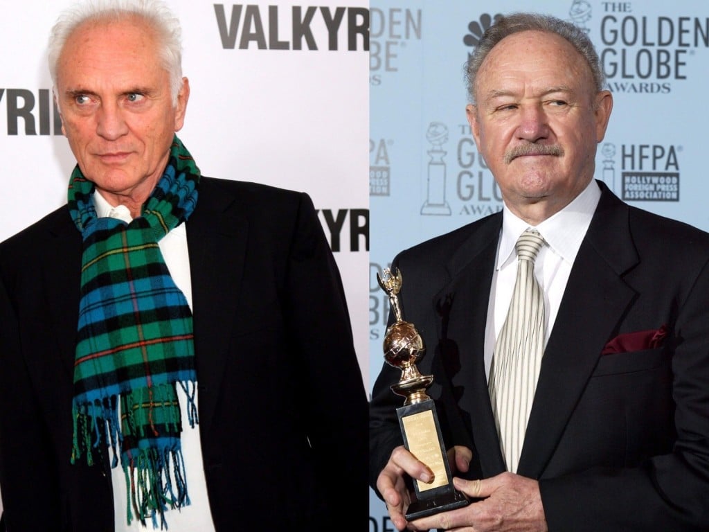 Fotos de Gene Hackman y Terence Stamp.