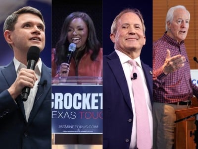 Imagen de los candidatos al Senado en Texas 2026