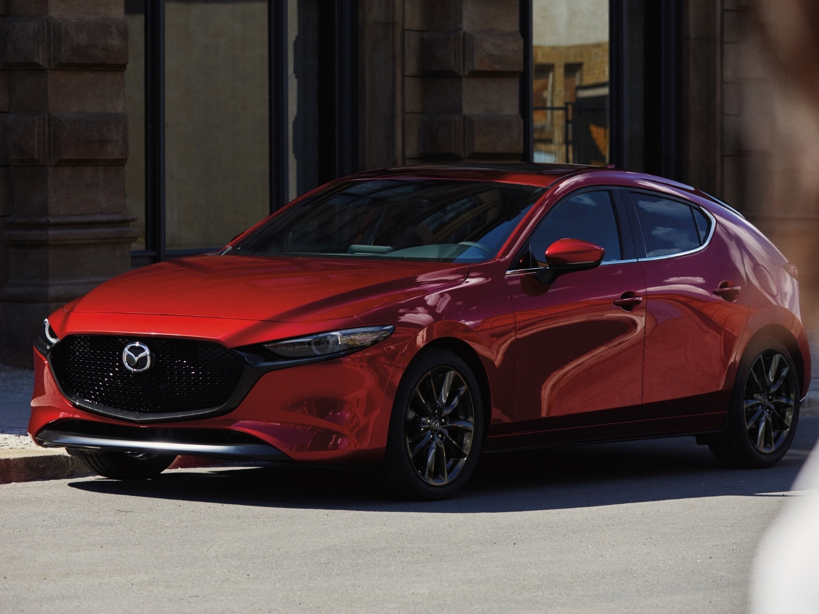 La versión hatchback del Mazda3