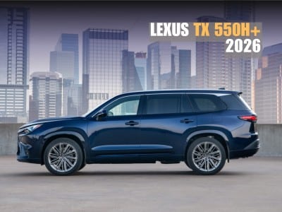 TX 550h+ de Lexus