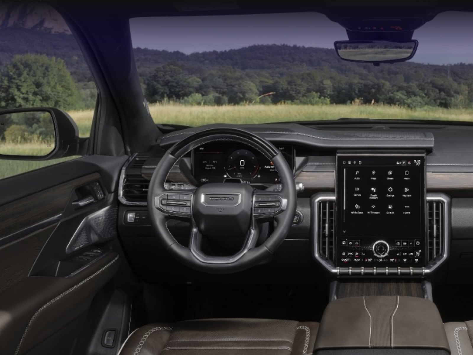 Sierra EV AT4 2026 vista interior