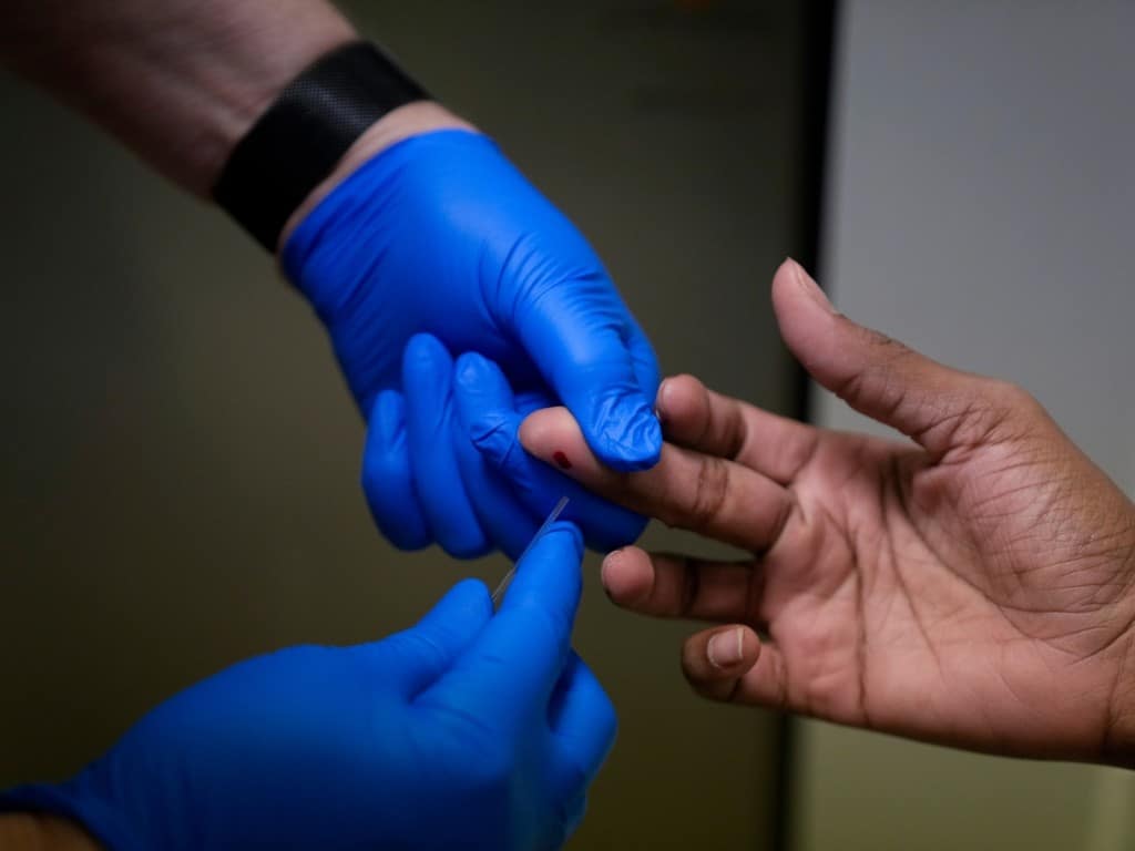 Una madre de 33 años en un centro médico en LA