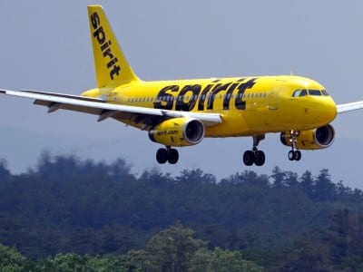 Un Airbus A319 de Spirit Airlines