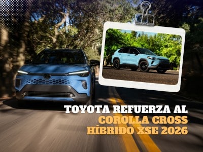 El Corolla Cross Híbrido XSE 2026