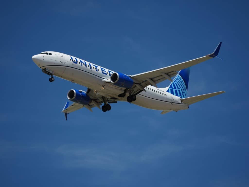 Un avión de United Airlines