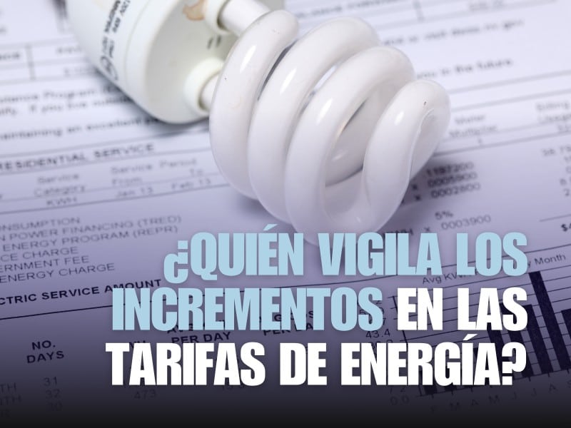Imagen de un foco de luz sobre un recibo de luz