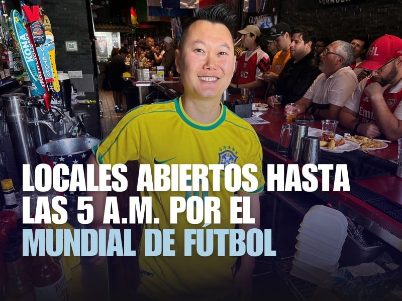Mark Prinzinger, dueño del Lion Sports Bar en Filadelfia