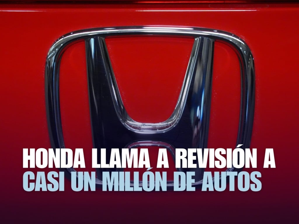 El logo de Honda en un vehículo de esa marca