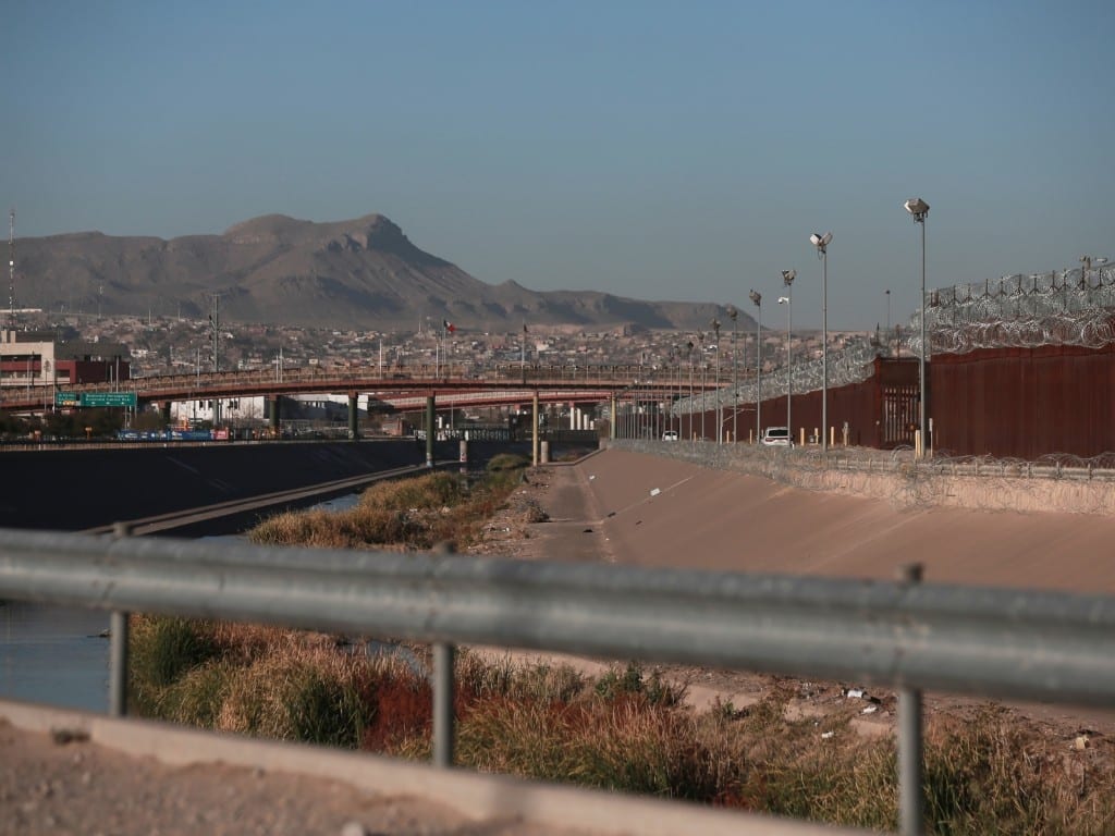 La frontera entre Ciudad Juárez, México, y El Paso, Texas