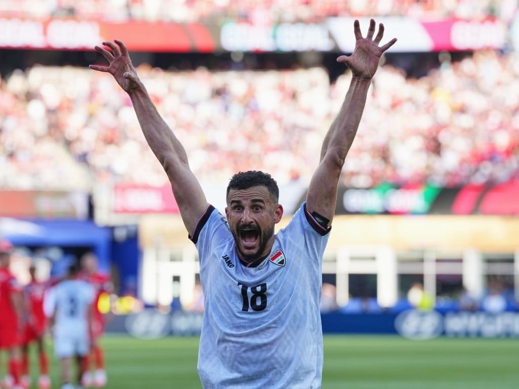 Aymen Hussein, de la selección de Irak