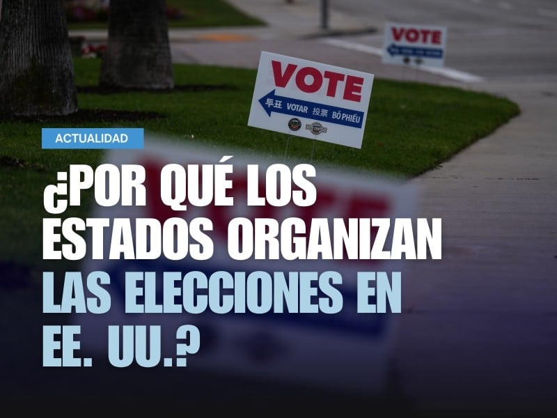Carteles fuera de locales de votación