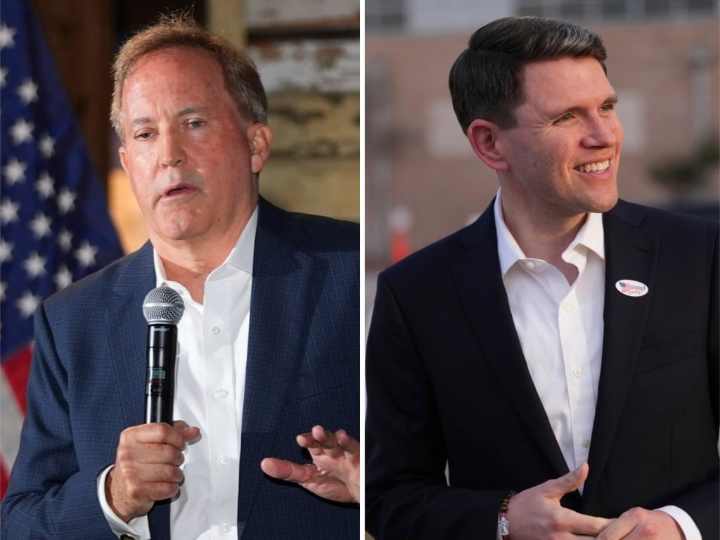 Ken Paxton y James Talarico
