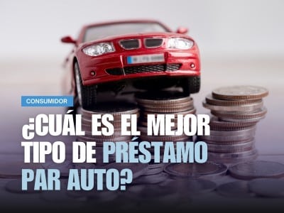 Imagen de un auto sobre un cúmulo de monedas
