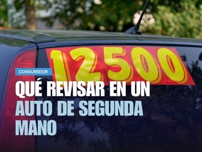 Imagen de la parte trasera de un auto de segunda mano