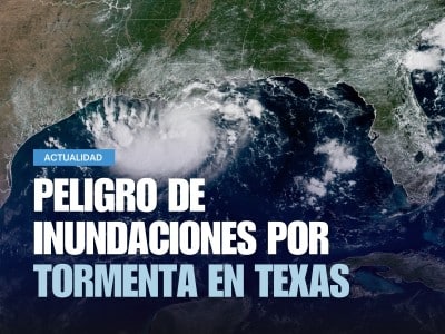 Esta imagen satelital difundida por la NOAA muestra al ciclón tropical