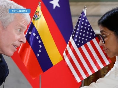 El secretario de Energía de EEUU, Chris Wright, se reúne con la presidenta designada de Venezuela, Delcy Rodríguez