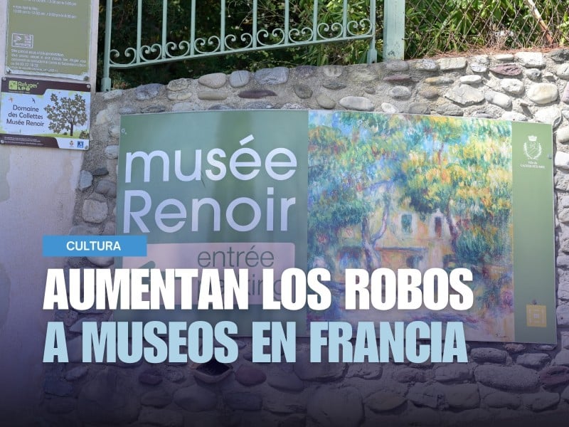 La entrada al Museo Renoir