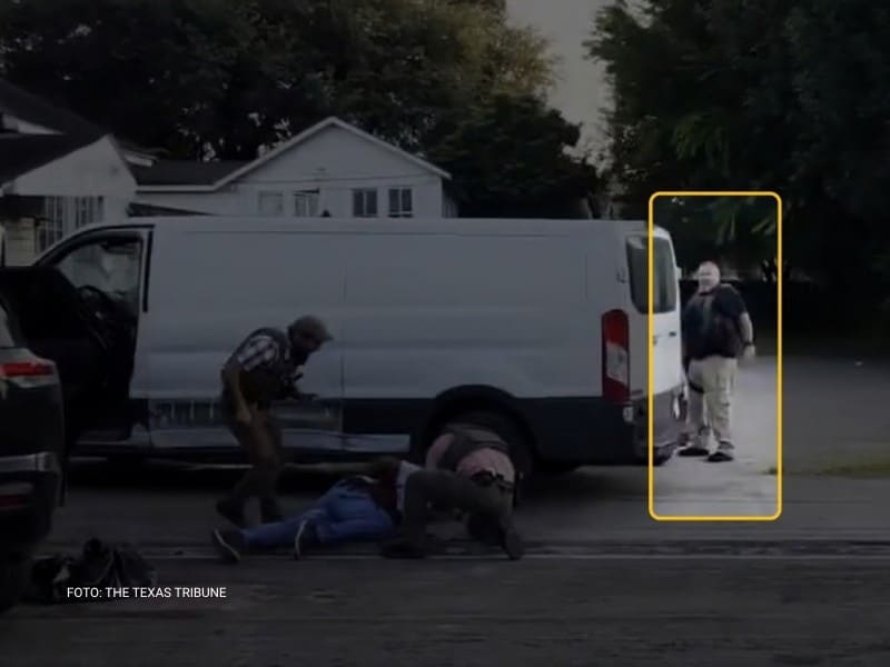 Miembros de ICE en un operativo